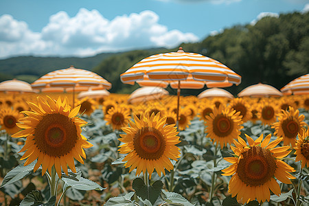 夏日向日葵图片