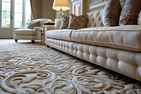 地毯花纹客厅的地毯设计图片