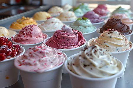 手工冰淇淋图片