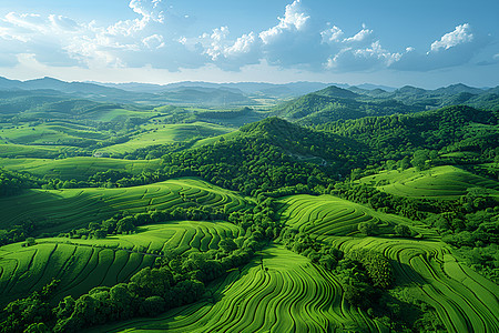 风景如画的乡村图片