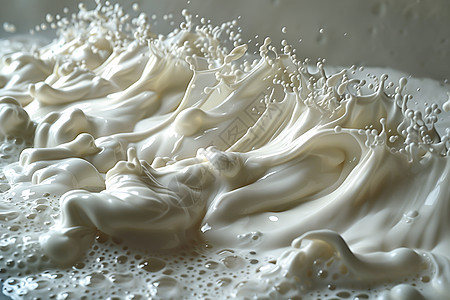 溅起的液体牛奶图片