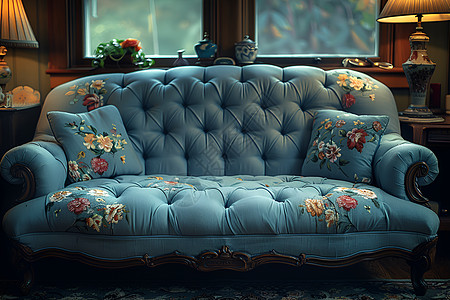 华丽的古典沙发图片