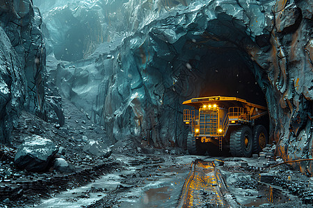 煤矿景观图片