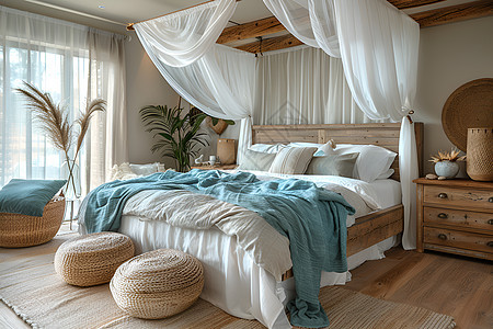 温馨舒适的卧室图片
