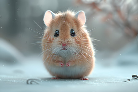 可爱的小仓鼠图片