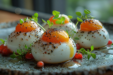 鸡蛋烹饪的艺术图片