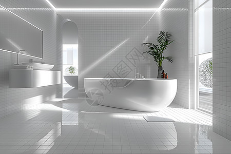 奢华的浴室图片