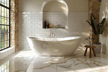 奢华的浴室图片
