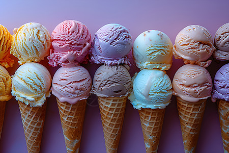 美味的冰淇淋高清图片