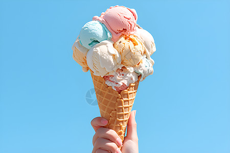 软糯的冰淇淋图片