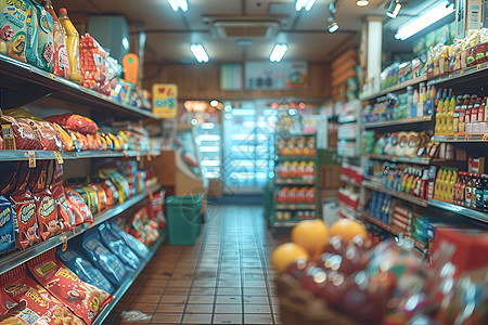 京东便利店便利店的商品背景