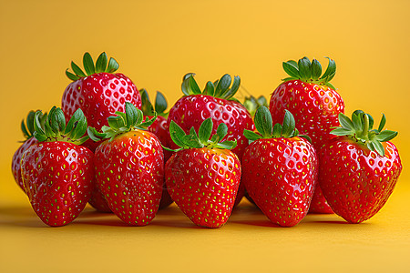 红红的草莓图片