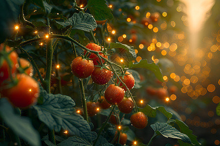 科技种植番茄图片