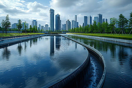 城市智能水务管理图片