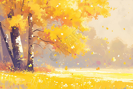 景色的秋天图片