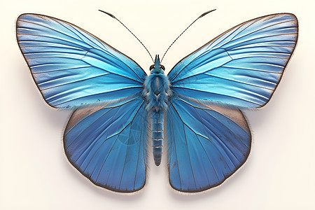 美丽的蓝蝴蝶图片