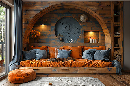 木质房间装饰图片