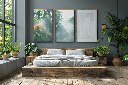 现代温馨卧室图片