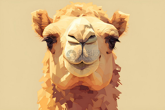 骆驼的头部图片