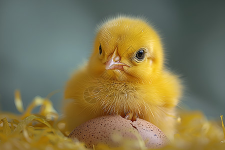 可爱的黄色小鸡图片