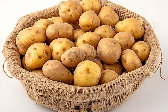 一袋子土豆图片