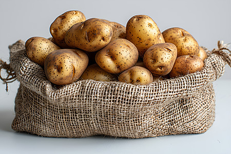 土豆在麻袋里图片