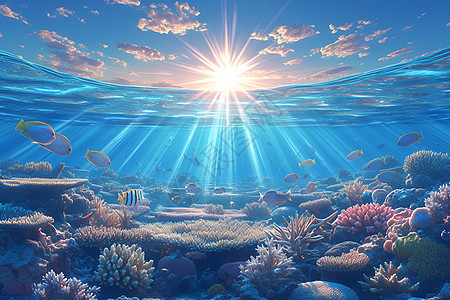 海底世界的绚丽色彩图片