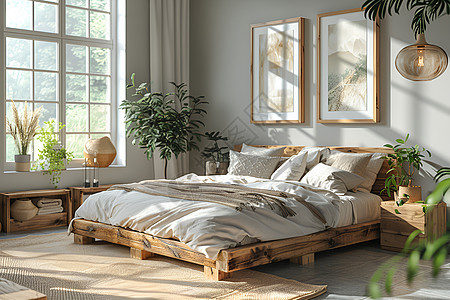 温馨舒适的卧室图片