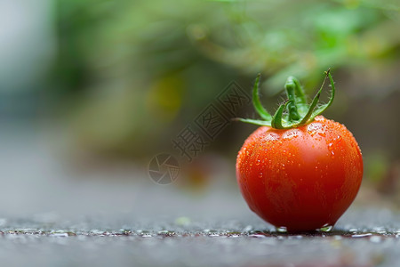 新鲜采摘的番茄图片