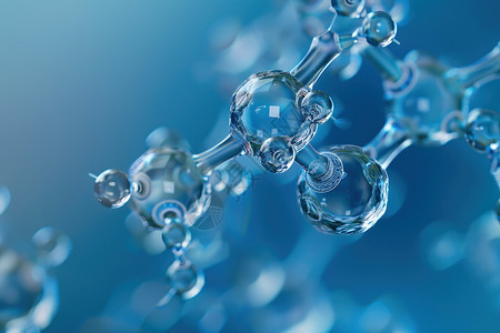 结构分子背景图片