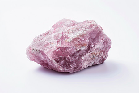 一块粉红色岩石图片