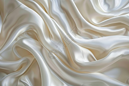 白色丝绸的背景图片