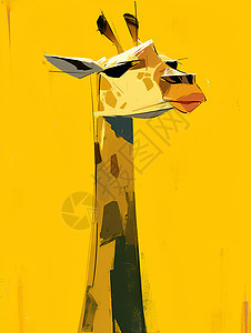 长颈鹿的优雅身姿图片