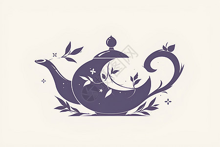 设计的中国风茶壶图片