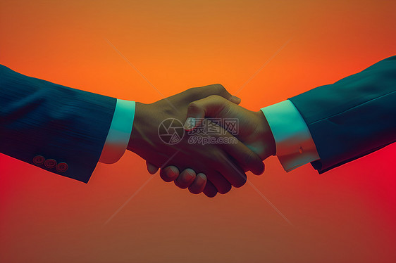 握手的企业商人图片