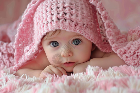 婴儿美丽的眼睛图片