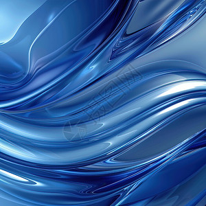 蓝色波浪线水滴纹理图片