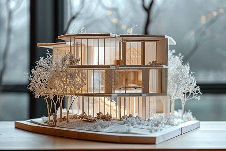 立体的建筑模型图片