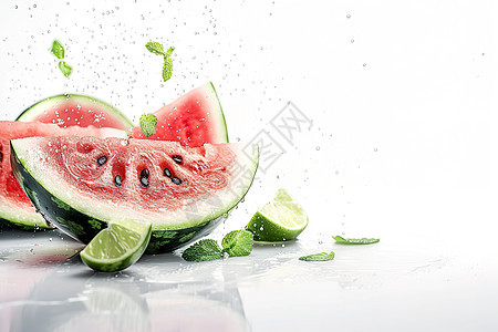 多汁的水果西瓜图片