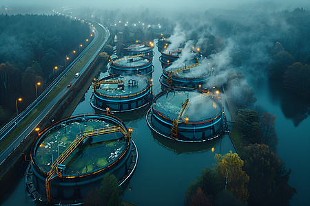 生物气体发电厂图片
