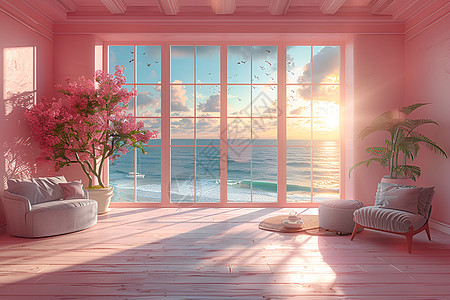 浪漫海岛别墅图片
