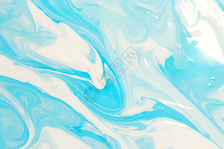 蓝白缭绕冰淇淋纹理图片