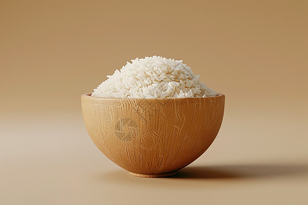 木碗里的米饭图片