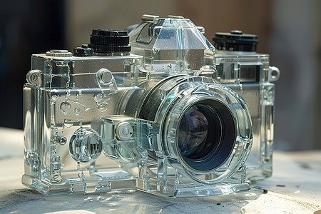 透明玻璃照相机图片