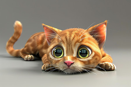 可爱搞笑的大眼猫图片