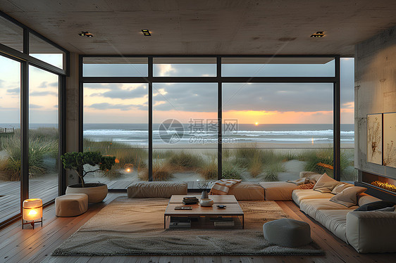 温馨的海景公寓图片