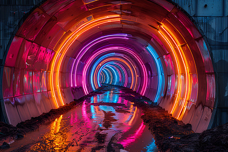 隧道的奇幻之旅图片