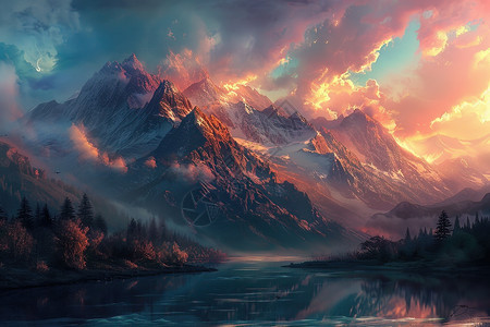 幻境湖山（标题优化）图片