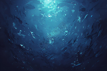 神秘的海底世界图片