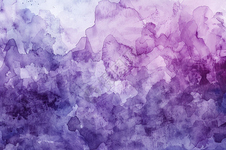 水彩效果的紫蓝色背景图片